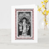 St. Joseph, Schirmherr der Kirche (DT 01) Karte (Gelbe Blume)