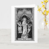 St. Joseph, Schirmherr der Kirche (DT 01) Karte (Gelbe Blume)