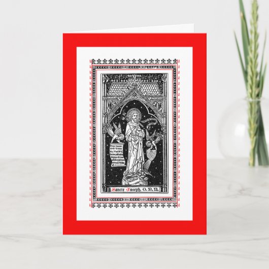 St. Joseph, Schirmherr der Kirche (DT 01) Karte (Vorderseite)