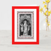 St. Joseph, Schirmherr der Kirche (DT 01) Karte (Gelbe Blume)