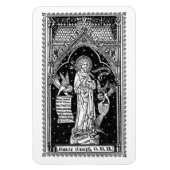 St. Joseph, Schirmherr der Kirche (DT 01) Magnet (Vertikal)