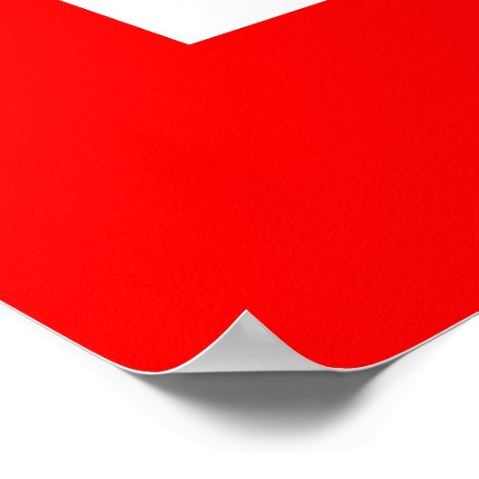 St. Joseph, Schirmherr der Kirche (DT 01) Poster (Ecke)