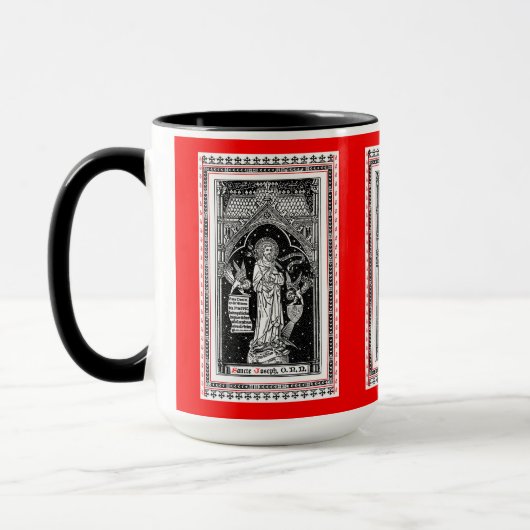 St. Joseph, Schirmherr der Kirche (DT 01) Tasse (Links)
