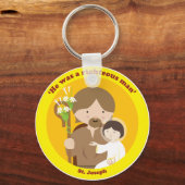 St. Joseph Schlüsselanhänger (Vorderseite)