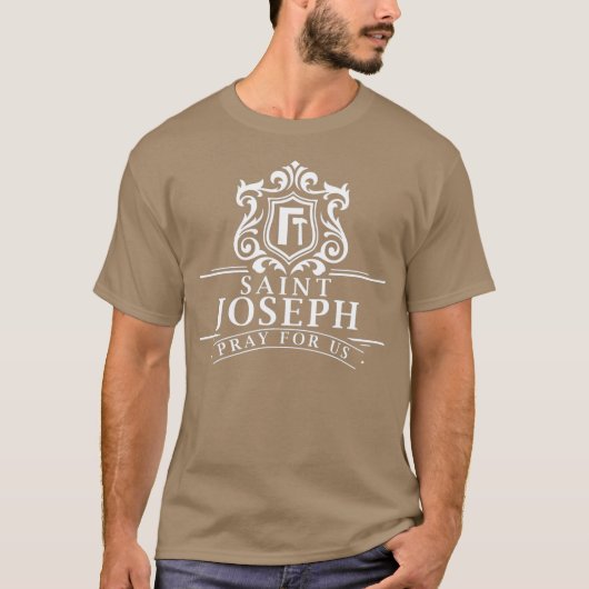 St. Joseph Schutzheilige der Vaterarbeiter T-Shirt (Vorderseite)