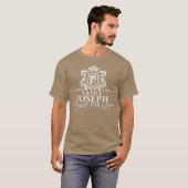 St. Joseph Schutzheilige der Vaterarbeiter T-Shirt (Vorne ganz)