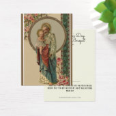 St. Joseph Spiritual Bouquet Gebet Heilige Karte (Schreibtisch)