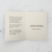 St. Joseph-Tag-Kind Jesus Religiöse Vintag Karte (Innenseite)