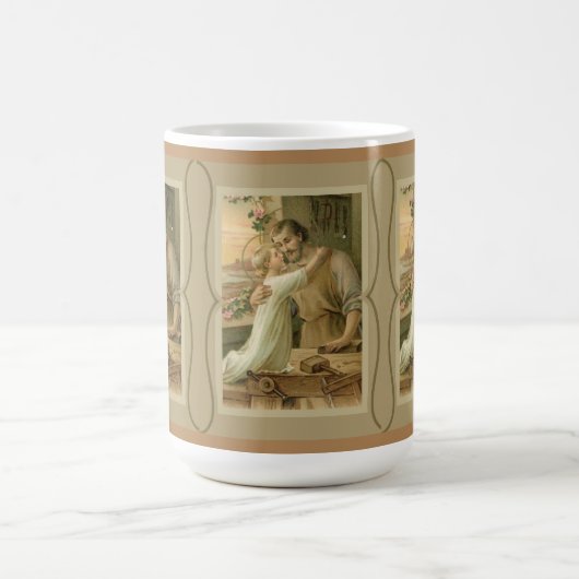 St. Joseph & the Child Jesus Kaffeetasse (Mittel)