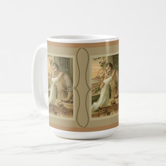 St. Joseph & the Child Jesus Kaffeetasse (Vorderseite Links)