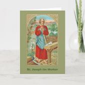 St. Joseph the Worker (BK 31) Karte (Vorderseite)