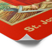 St. Joseph the Worker (BK 31) Poster (Ecke)