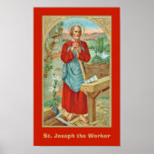 St. Joseph the Worker (BK 31) Poster (Vorne)