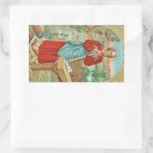 St. Joseph the Worker (BK 31) Rechteckiger Aufkleber (Tasche)