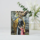 St. Joseph und das Christ Child, 1597-99 Postkarte (Stehend Vorderseite)