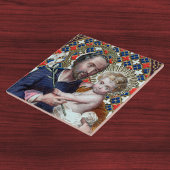 St. Joseph und das Christ Child (DPT 002) Fliese