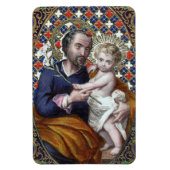 St. Joseph und das Christ Child (DPT 002) Magnet (Vertikal)