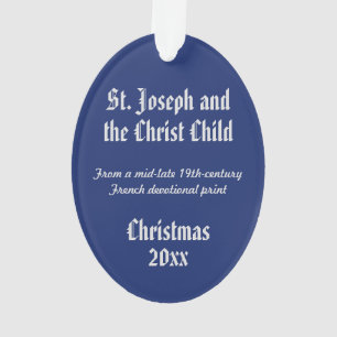St. Joseph und das Christ Child (DPT 002) Ornament
