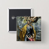 St Joseph und das Christus-Kind, 1597-99 Button (Vorne & Hinten)