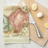 St- Joseph und JesusMemorare Katholisch-Gebet Geschirrtuch (Viertel Falte)