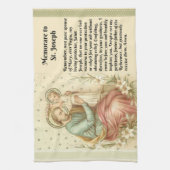 St- Joseph und JesusMemorare Katholisch-Gebet Geschirrtuch (Vertikal)