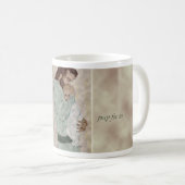 St. Joseph und Säugling Jesus Kaffeetasse (VorderseiteRechts)