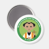 St. Joseph Vaz Magnet (Vorderseite/Rückseite)