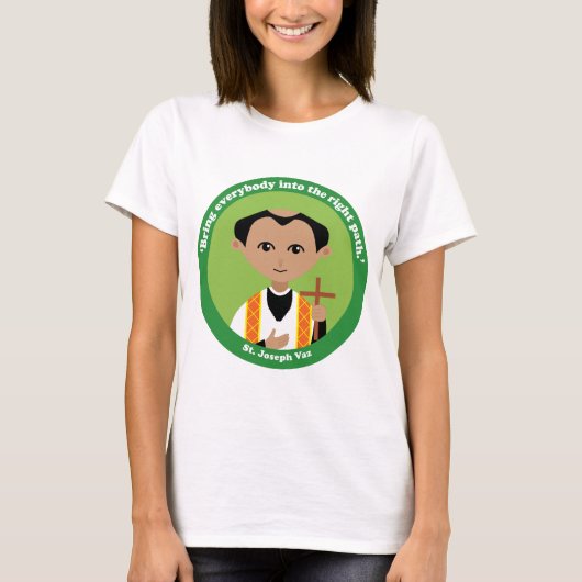 St. Joseph Vaz T-Shirt (Vorderseite)