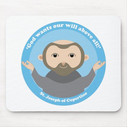 St. Joseph von Cupertino Mousepad (Vorne)