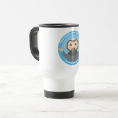 St. Joseph von Cupertino Reisebecher (Vorderseite Links)