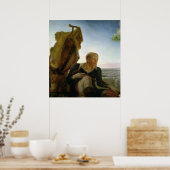 St Joseph von der 'Erholung auf dem Flug nach Ägyp Poster (Küche)