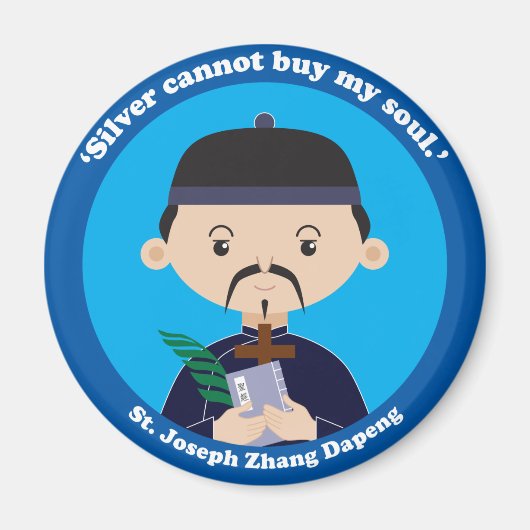 St. Joseph Zhang Dapeng Magnet (Vorne)