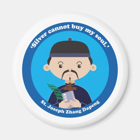 St. Joseph Zhang Dapeng Magnet (Vorne)