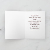 St- Josephgeburtstags-Karte Karte (Innenseite)