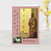 St- Josephgruß-Karte Karte (Gelbe Blume)