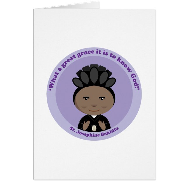 St. Josephine Bakhita (Vorne)