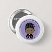 St. Josephine Bakhita Button (Vorne & Hinten)