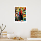 St. Josephine Bakhita katholisches Klassenzimmer-P Poster (Küche)