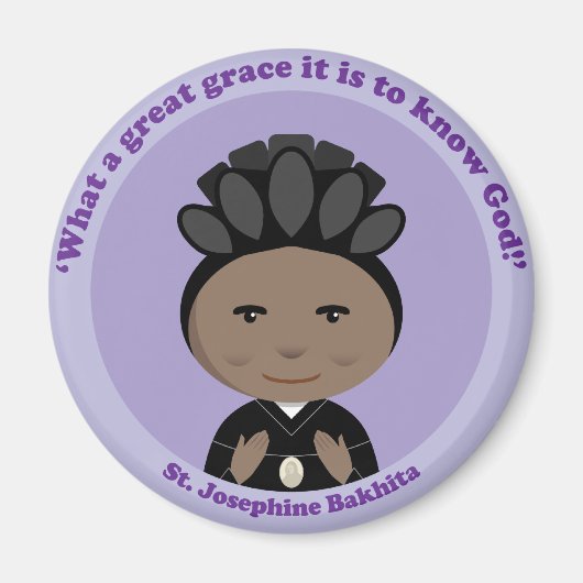 St. Josephine Bakhita Magnet (Vorne)