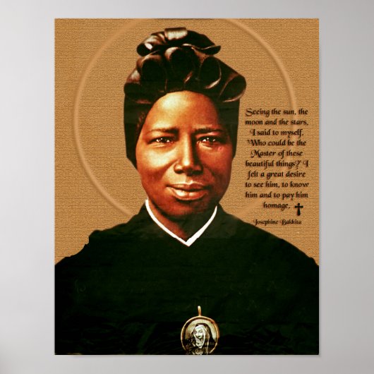 St Josephine Bakhita Poster (Vorne)
