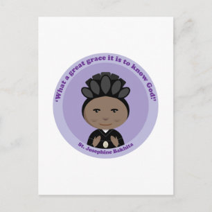 St. Josephine Bakhita Postkarte