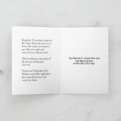 St- Josephkinderjesus-Fest-Tag Karte (Innenseite)