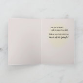 St. Joseph's Day Karte (Innenseite)