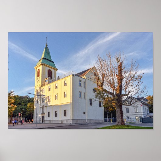 St. Josephs Kirche, Kahlenberg, Österreich Poster (Vorne)
