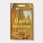 St. Joseph's Workshop (BL 01) Ausweis (Rückseite)