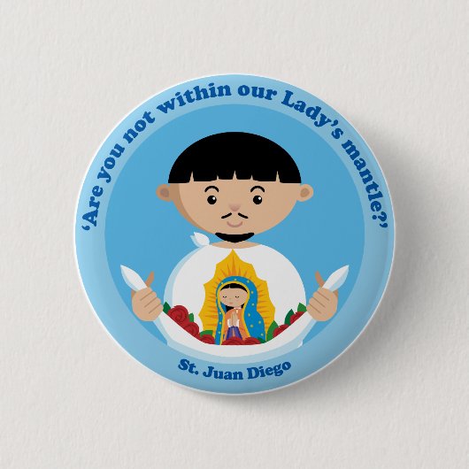 St. Juan Diego Button (Vorderseite)
