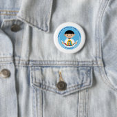 St. Juan Diego Button (Beispiel)