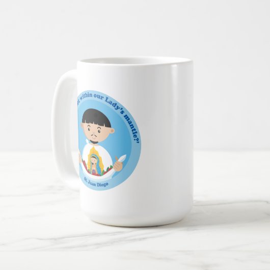 St. Juan Diego Kaffeetasse (Vorderseite Links)