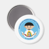 St. Juan Diego Magnet (Vorderseite/Rückseite)