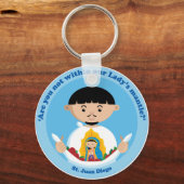 St. Juan Diego Schlüsselanhänger (Vorderseite)